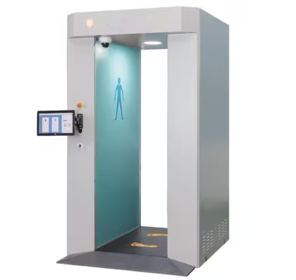 Fortschrittlicher MMW-Sicherheitskörperscanner Intelligente Millimeterwellenscanner mit automatischer Erkennung